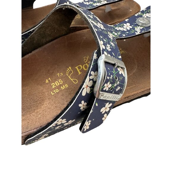 Papillio Blue Floral Sandals - Picture 4 of 6